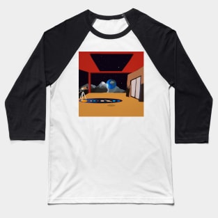 Stargazing Baseball T-Shirt